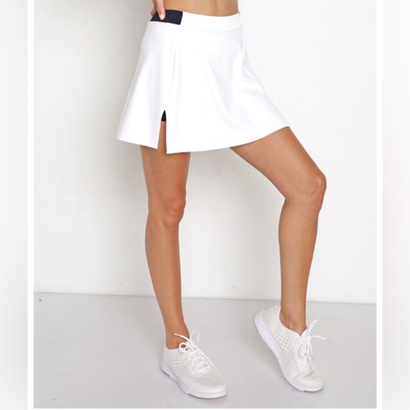 Splits59 Blake Regular Rise Techflex Skort Off White Indigo - Picture 5 of 9